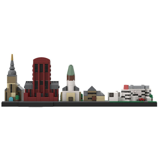 Sprockhövel Skyline Building Kit | LEGO-Compatible MOC - 1
