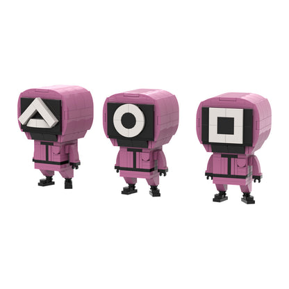 squid game building set | lego compatible - 2