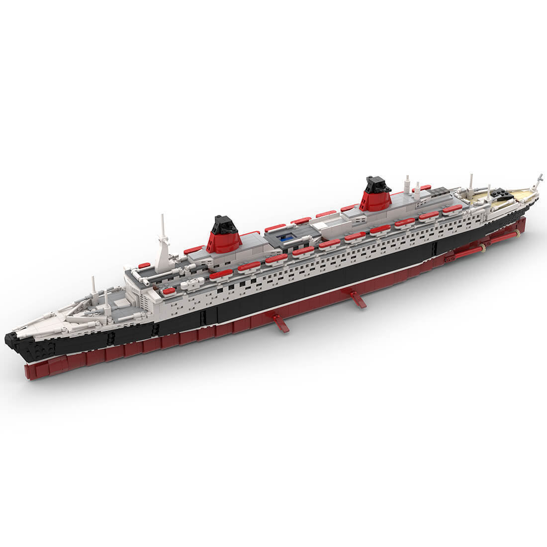 SS France Building Kit | LEGO-Compatible MOC - 1