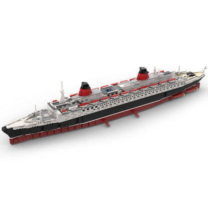 SS France MOC Historical Ship Building Kit | Ocean Liner Model - 1
