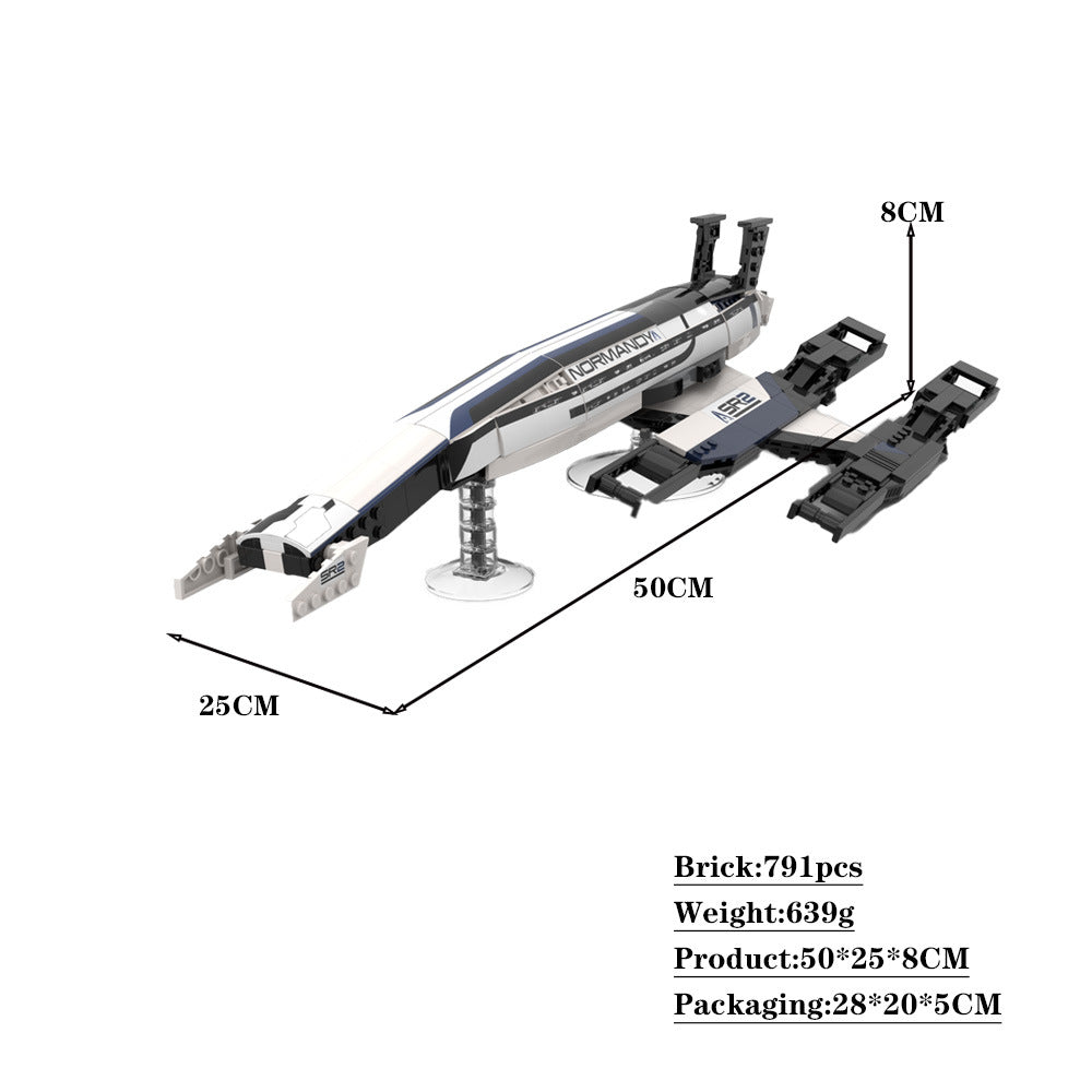ssv normandy sr2 building set | mass effect 3 | moc-173738 - 3