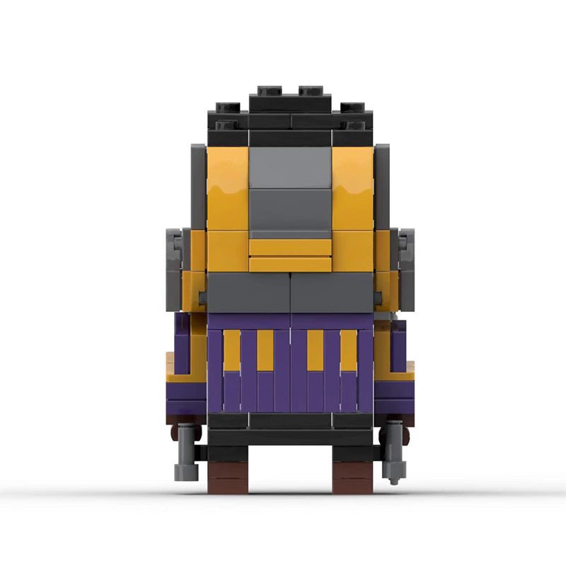 star lord t'challa brickheadz building set | marvel | moc-93935 - 4