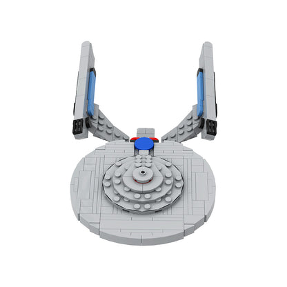 star trek enterprise 1701-a building set | gobricks - 6