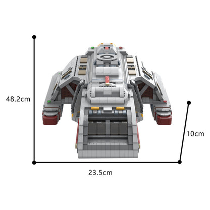 star trek runabout building set | moc-147771 - 4