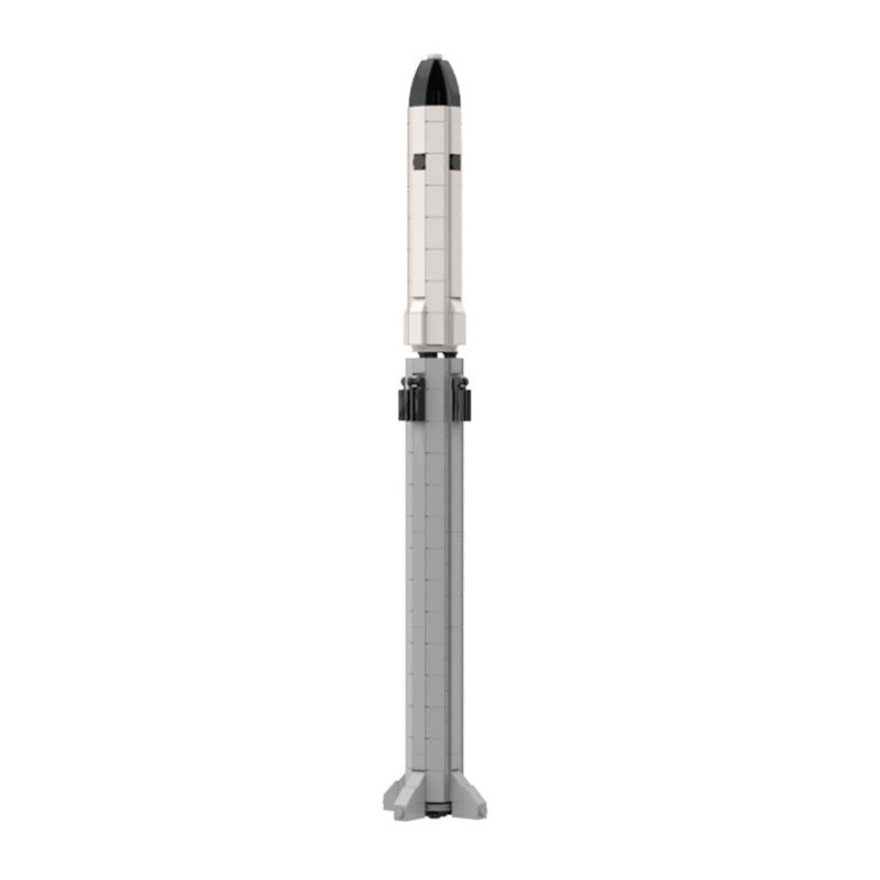 Starships And Super Heavy Rocket MOC Building Kit | Spacecraft Model - 3