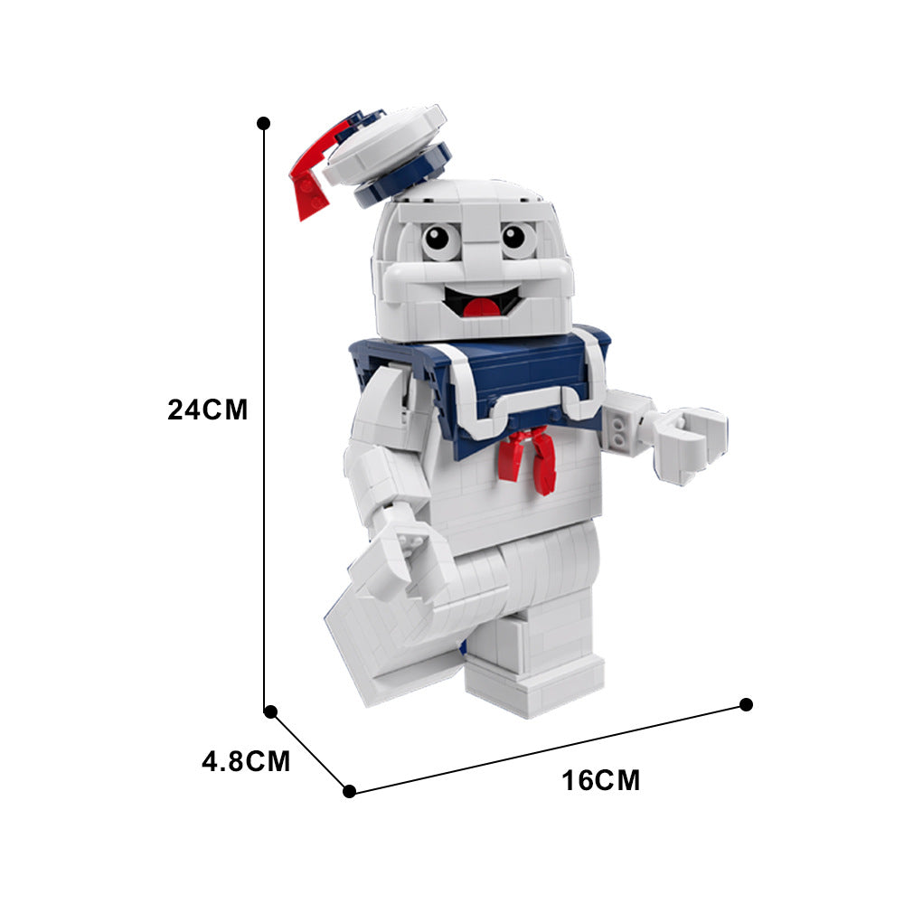 stay puft marshmallow man building set | moc-117305 - 3