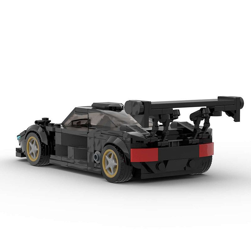 Stealth 787B Prototype Racing Car Building Kit | LEGO-Compatible MOC - 2