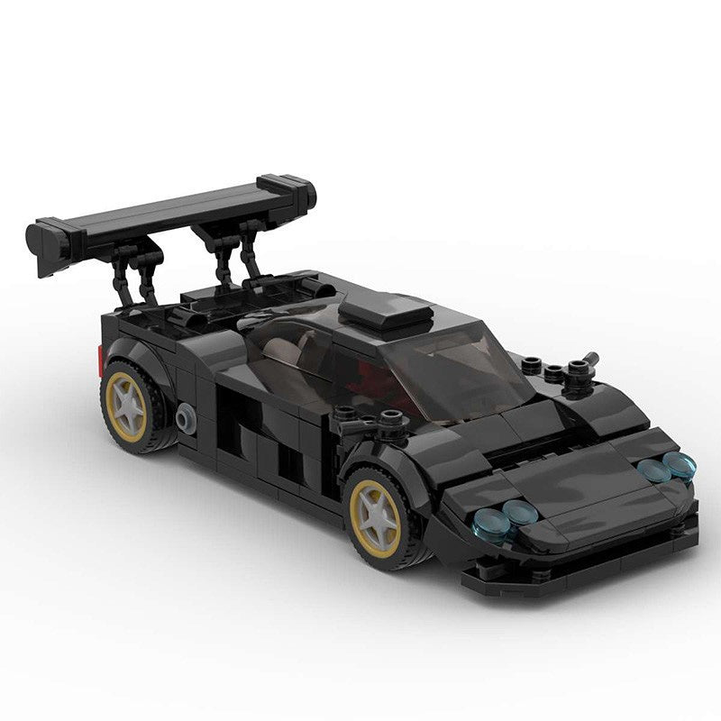 Stealth 787B Prototype Racing Car Building Kit | LEGO-Compatible MOC - 3
