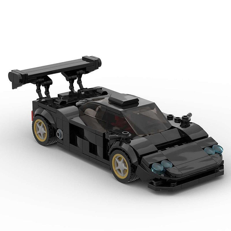 Stealth 787B Prototype Racing Car MOC Building Kit | Racing Vehicle Model - 3