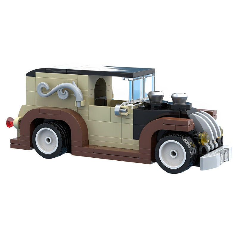 Steampunk Hot Rod City Car MOC Building Kit - 1