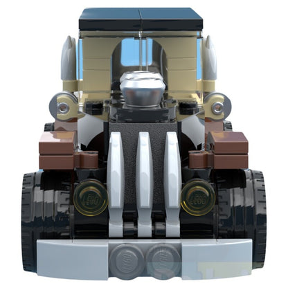 Steampunk Hot Rod City Car MOC Building Kit - 3