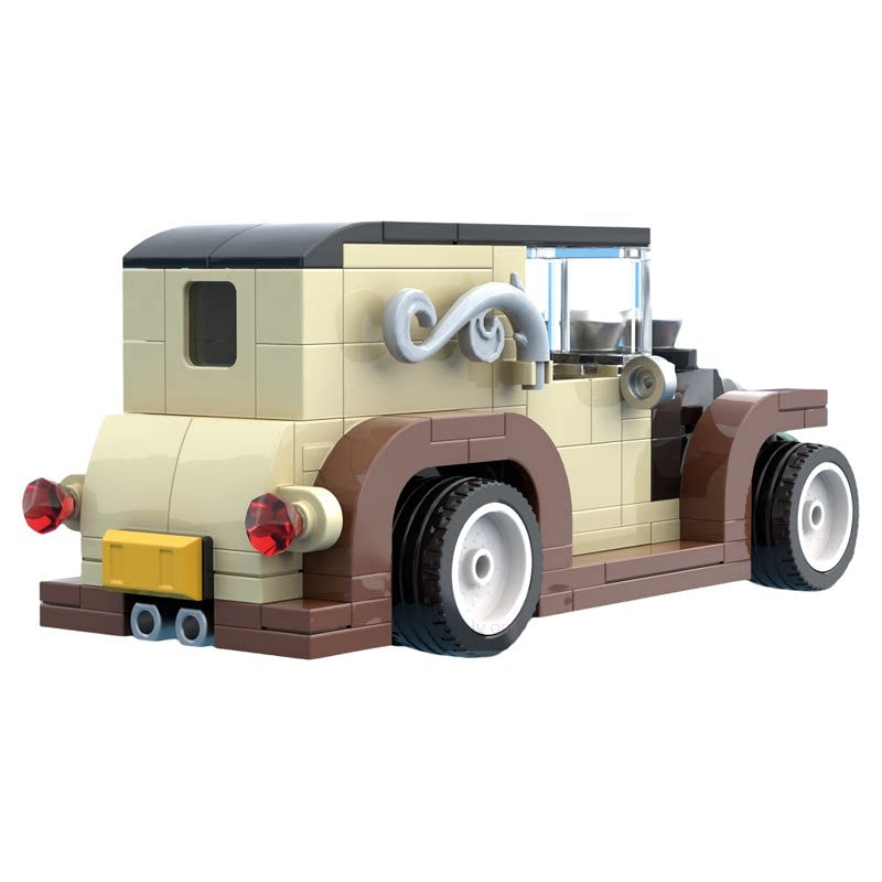 Steampunk Hot Rod City Car MOC Building Kit - 5