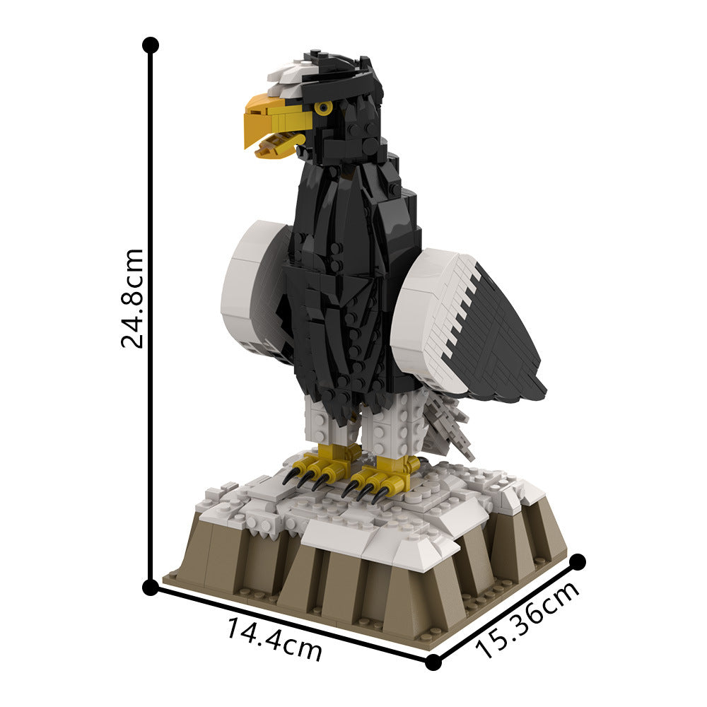 steller's sea eagle building set | moc-211400 - 4
