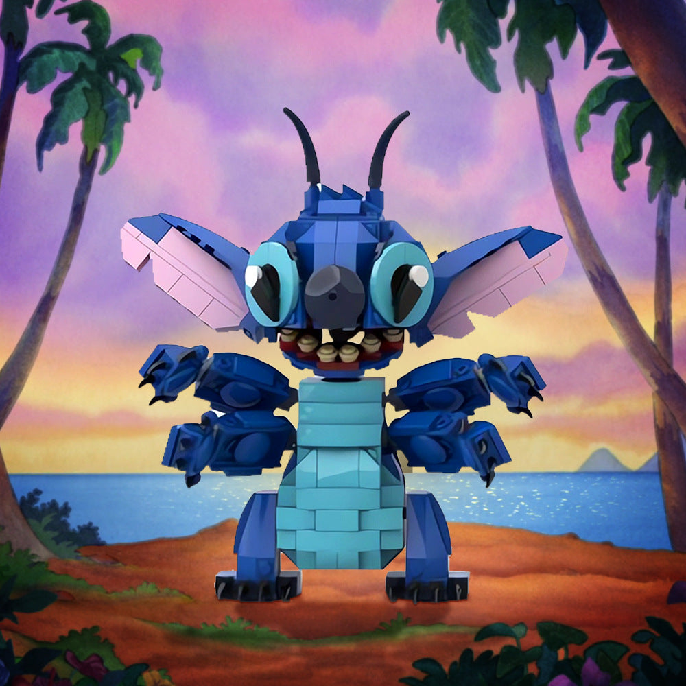 stitch building set | angry version | moc-146427 - 1