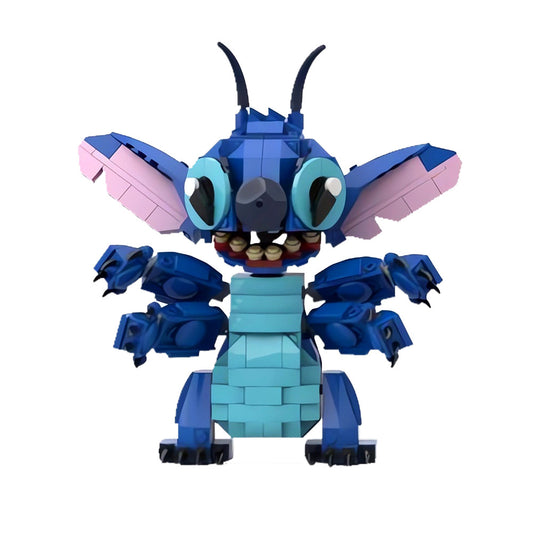 stitch building set | angry version | moc-146427 - 2