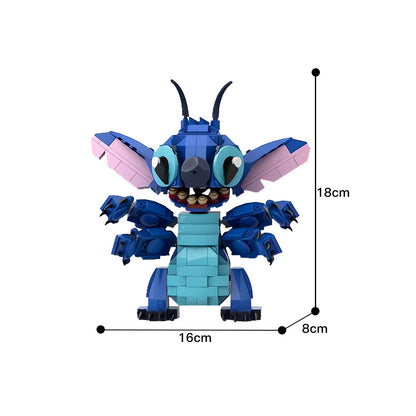 stitch building set | angry version | moc-146427 - 3
