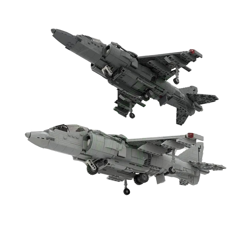 AV-8B V/STOL Attack Jet 1:35 MOC Building Kit - 2