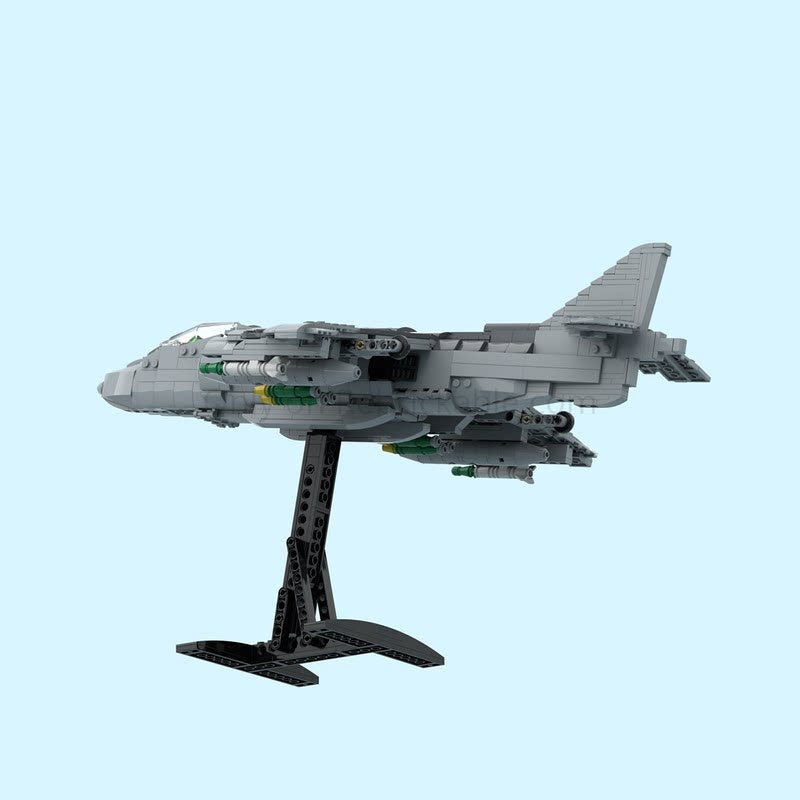 AV-8B V/STOL Attack Jet MOC Building Kit - 2