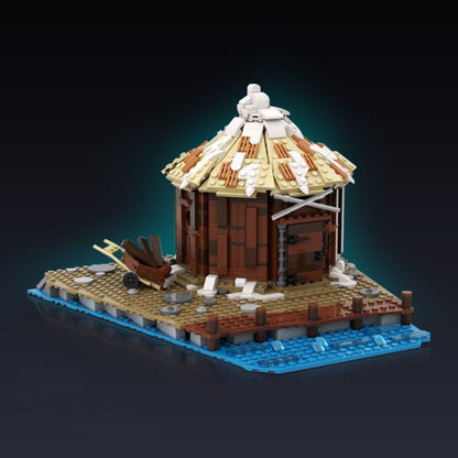 Storage Hut Building Kit | Viking Village Expansion | LEGO-Compatible MOC - 2