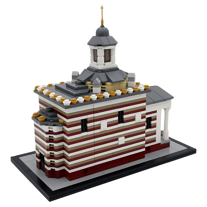Stourdza Chapel Baden-Baden 1:200 Neoclassical MOC Building Kit - 5