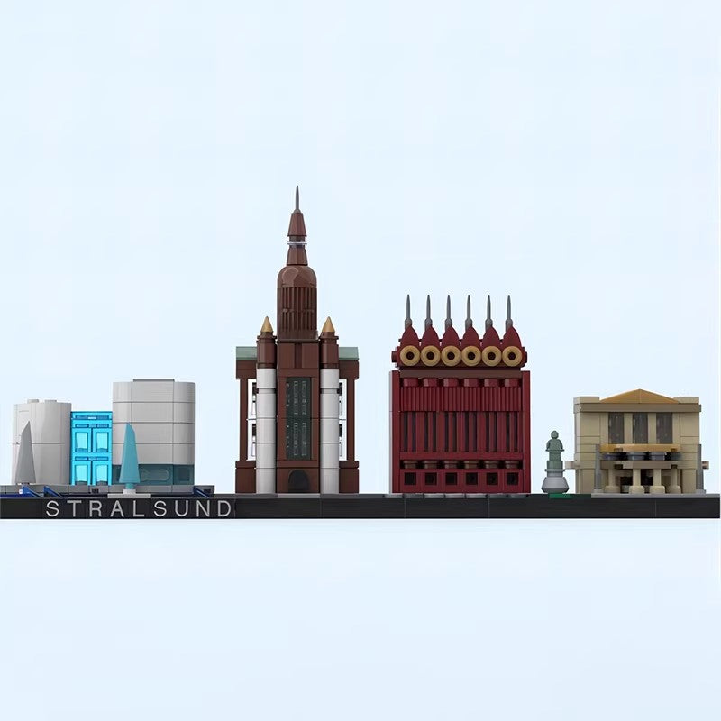 stralsund skyline building kit | moc-33000 - 2