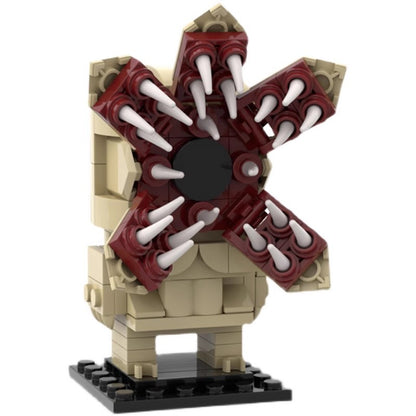 stranger things demogorgon moc brickheadz building set | moc-35522 - 2