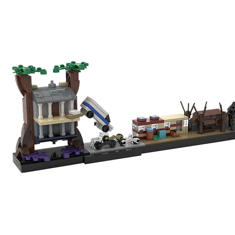 stranger things skyline architecture | moc-26283 - 3