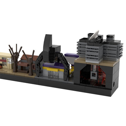 stranger things skyline architecture | moc-26283 - 5
