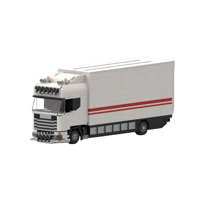 Streamline R730 Car Transporter Building Kit | LEGO-Compatible MOC - 1