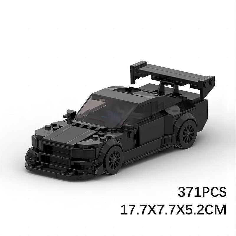 Street Racing R34 Tuner Car MOC Building Kit - 13