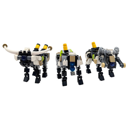 strider, broadhead, and charger building set | horizon | moc-118444 - 2