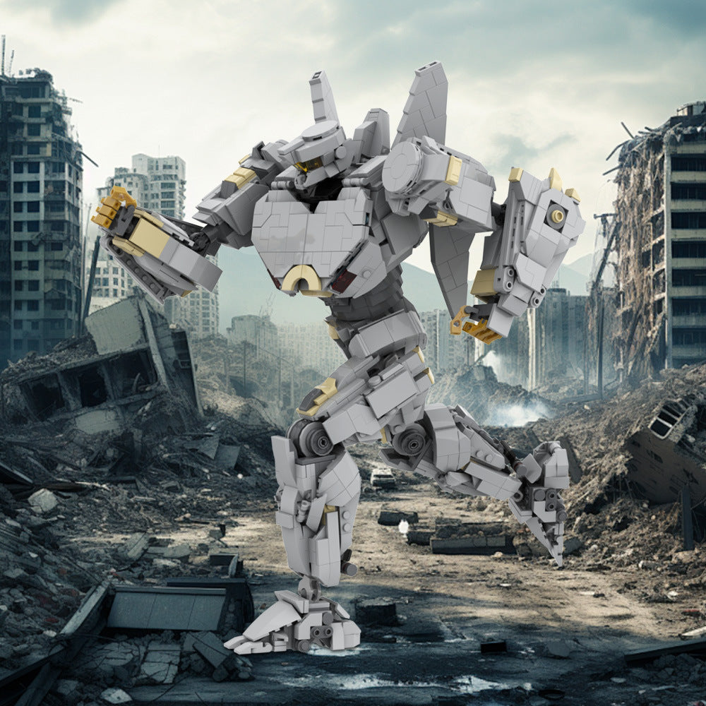 striker eureka mecha building set | pacific rim | lego compatible - 1