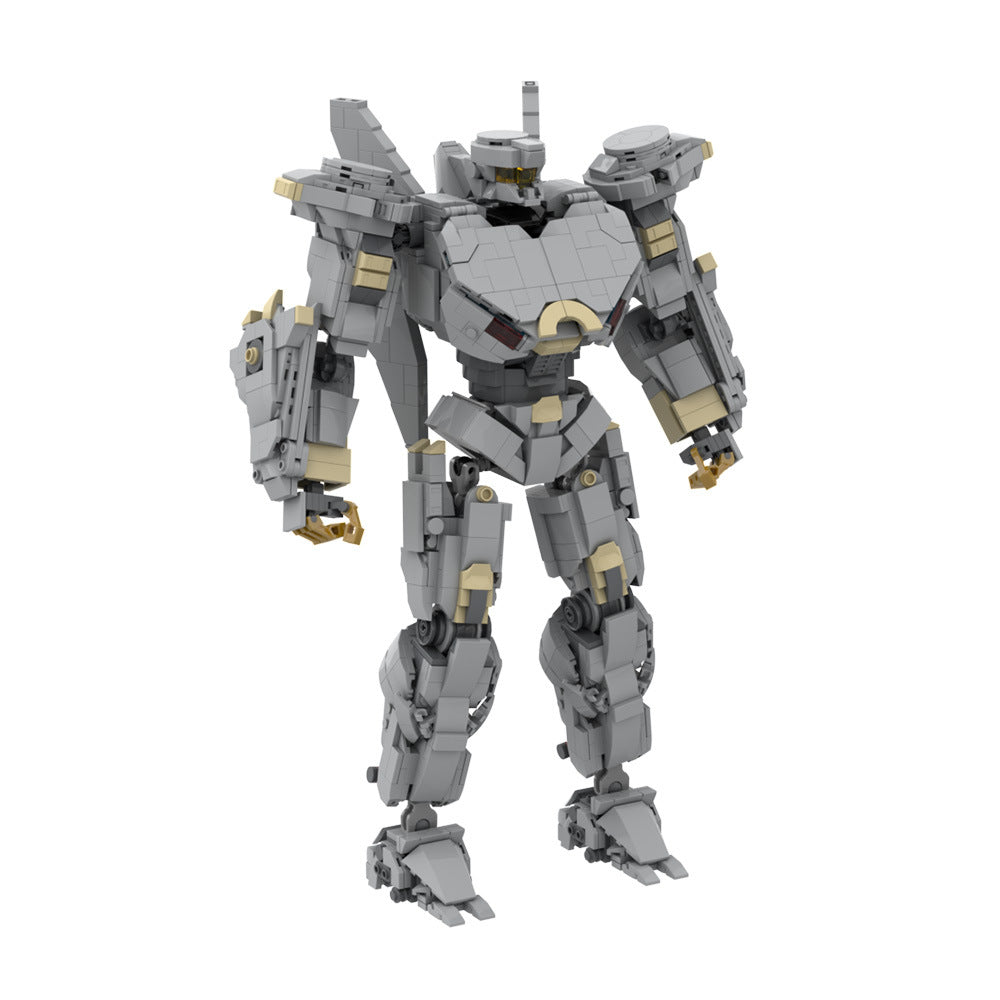 striker eureka mecha building set | pacific rim | lego compatible - 2