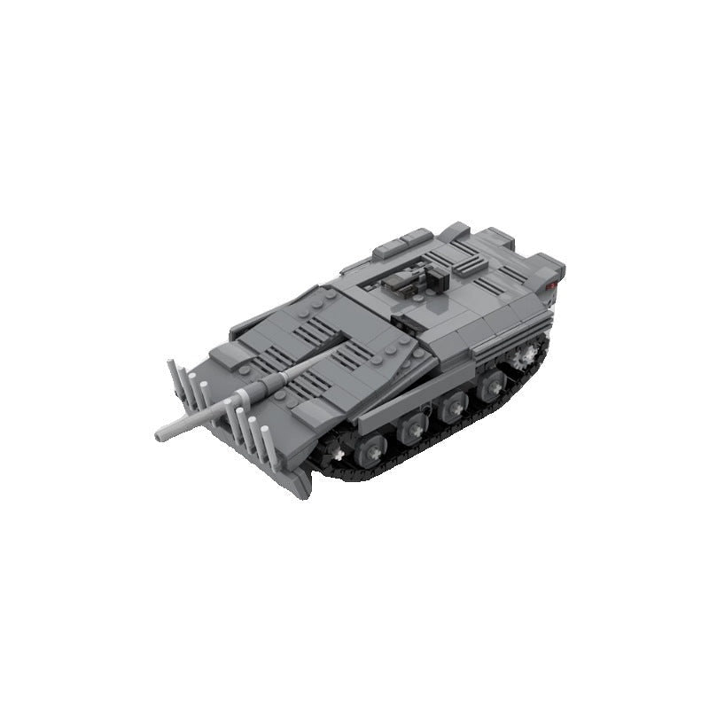 Strv 103 Main Battle Tank MOC Building Kit | Nordic Armor Model - 3