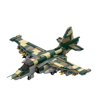 Su-25 Frogfoot 1:34 Attack Aircraft MOC Building Kit - 1