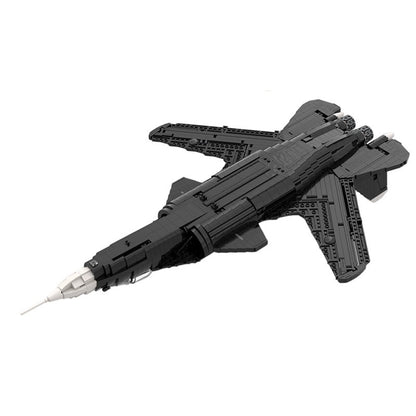 Su-47 Berkut MOC Building Kit | Forward Swept Fighter Jet Model - 1