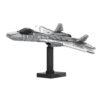 Su-57 Felon Aircraft Building Kit | LEGO-Compatible MOC - 1