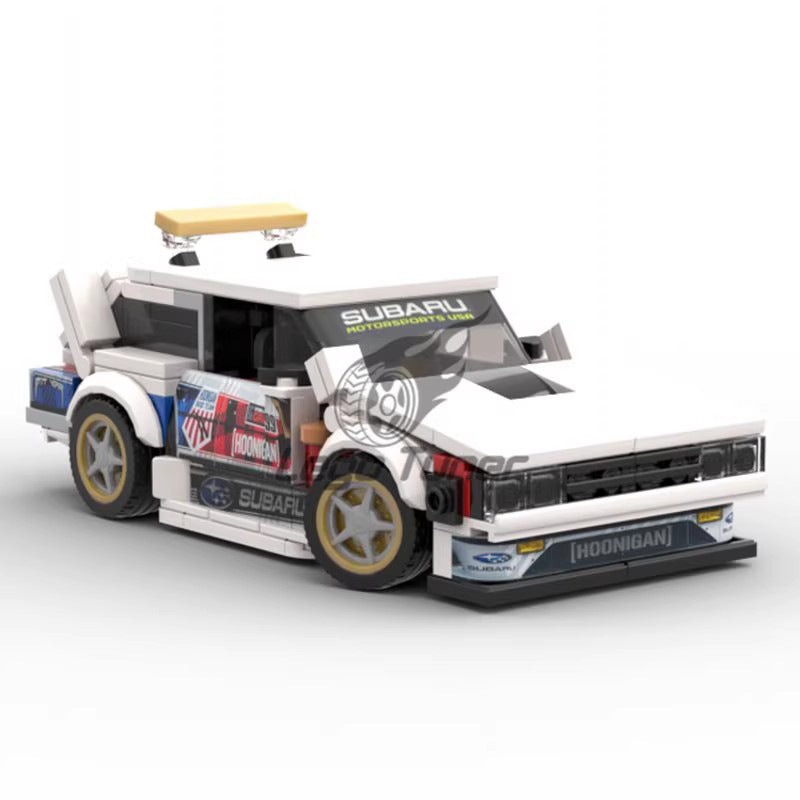 subaru family huckster building set | moc-134669 - 1