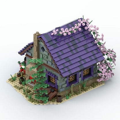 Summer House MOC Building Kit | Cozy Cottage Architecture Model - 4