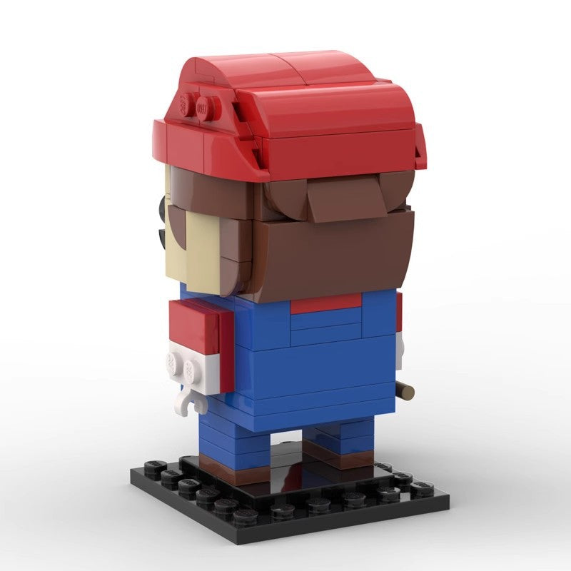 super mario brickheadz building set | moc-40648 - 2