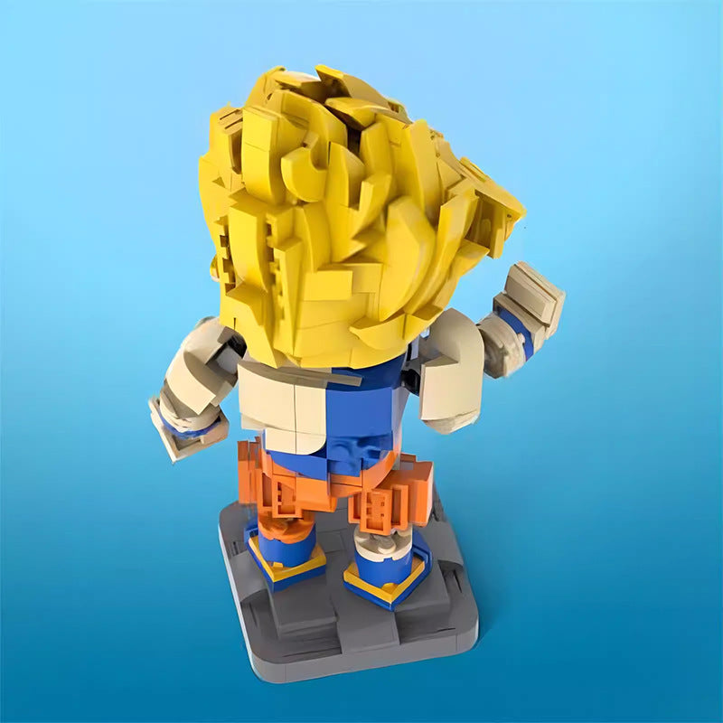 super songoku building set | dragon ball | moc-166422 - 2