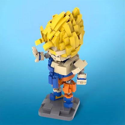 super songoku building set | dragon ball | moc-166422 - 3
