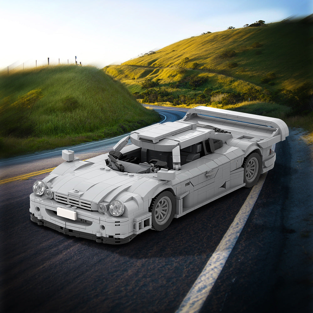 “Super Sport GTR Car Building Kit | 1:15 Scale | LEGO-Compatible MOC - 2