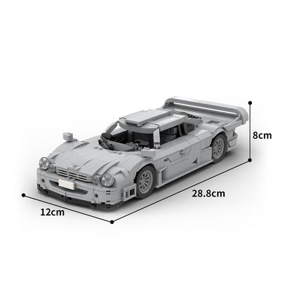 “Super Sport GTR Car Building Kit | 1:15 Scale | LEGO-Compatible MOC - 3