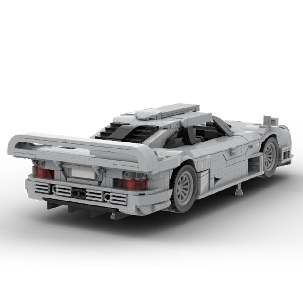 “Super Sport GTR Car Building Kit | 1:15 Scale | LEGO-Compatible MOC - 4