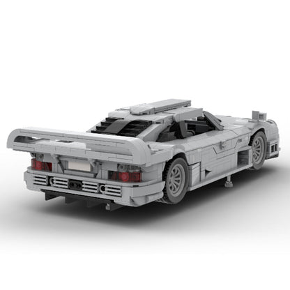 “Super Sport GTR Car Building Kit | 1:15 Scale | LEGO-Compatible MOC - 4