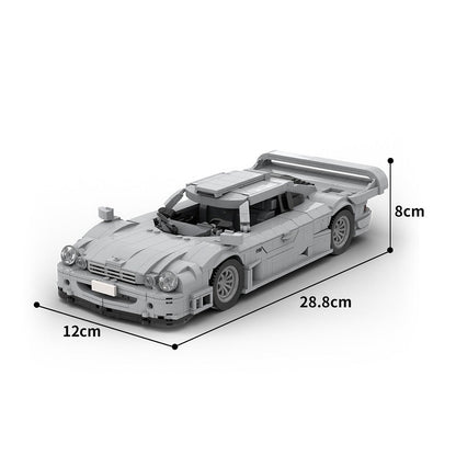 Super Sport GTR Car MOC Building Kit | 1:15 Scale Performance Model - 3