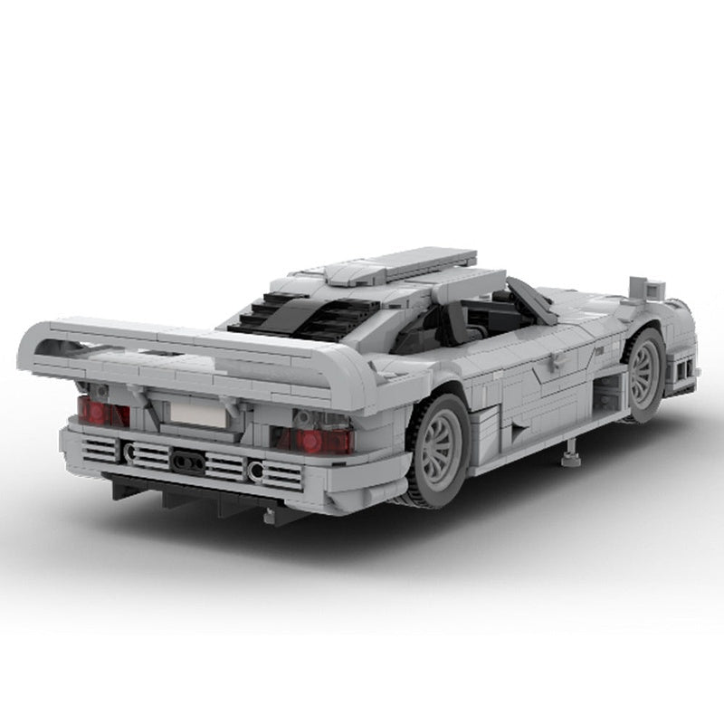 Super Sport GTR Car MOC Building Kit | 1:15 Scale Performance Model - 4
