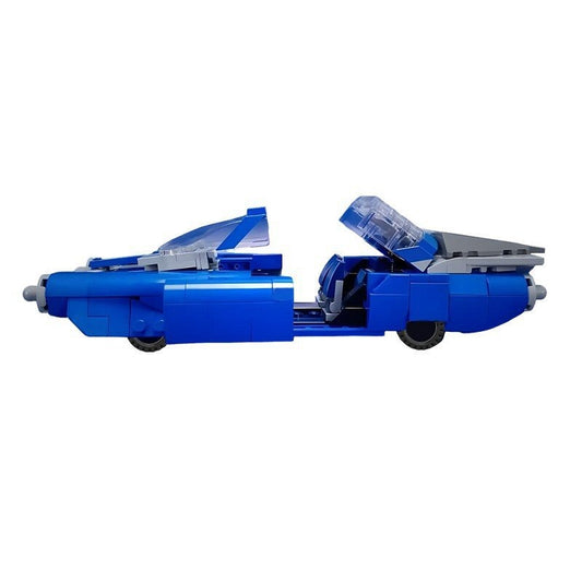 Superhero Flying Car MOC Building Kit | Futuristic Adventure Vehicle - 1