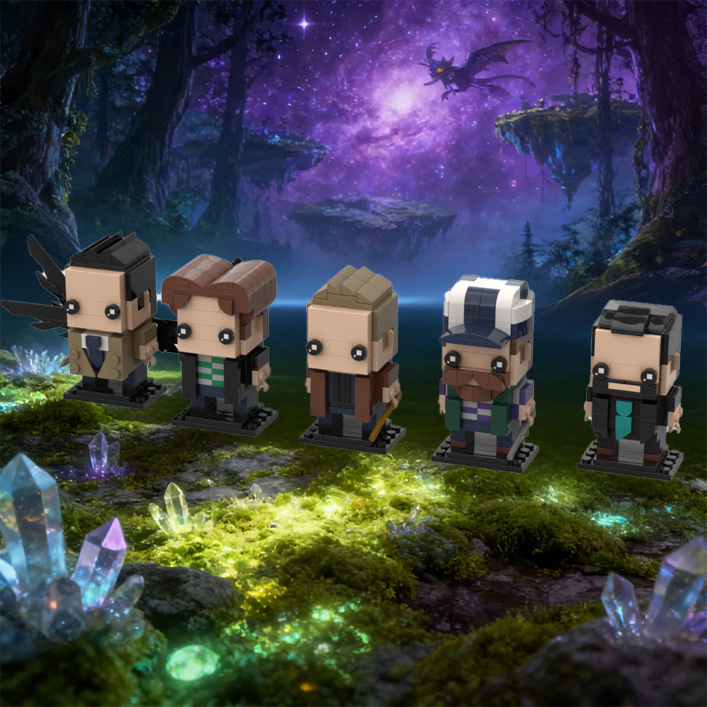 supernatural brickheadz 5-in-1 bundle building kit | moc-216538 - 1